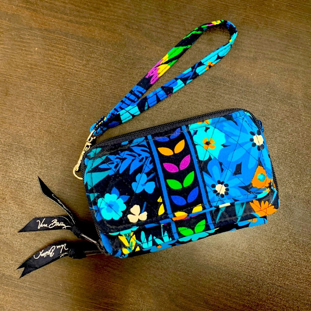 Vera Bradley crossbody or wristlet all in one wallet